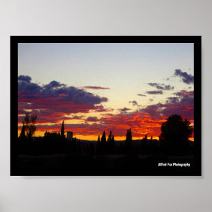 Embers of Twilight Landscape Poster