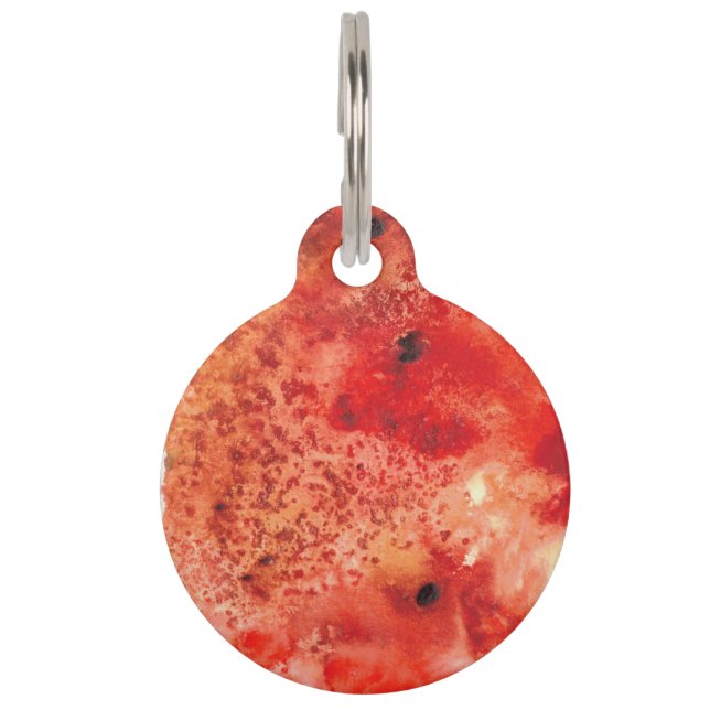 Embers Unfolding Pet Tag (Front)