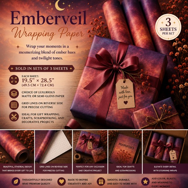 Emberveil Wrapping Paper Sheet (Creator Uploaded)