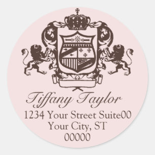 Emblem Address Sticker