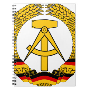 Emblem der DDR - National Emblem of the GDR Notebook