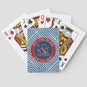 Emblem Hot Thick and Pretty Don't Stare Too Hard Playing Cards
