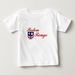 Emblem of Baton Rouge, Louisiana Baby T-Shirt