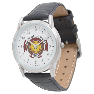 Emblem of City of El Paso, Texas Watch