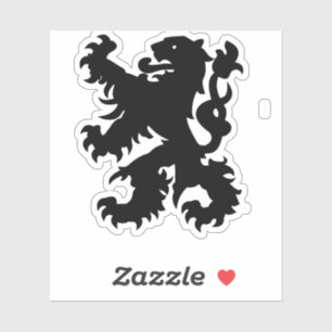 Emblem of Flemish Lion