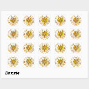Emblem Of France Square Sticker