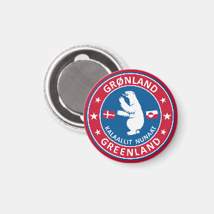 Emblem of Greenland  Magnet