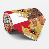 Emblem of Indonesia - Garuda Pancasila Batik Flag