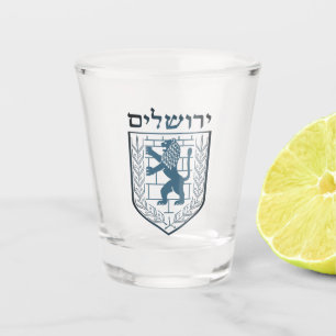 Emblem of Jerusalem Shot Glass