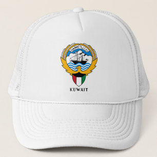 Emblem of Kuwait Trucker Hat