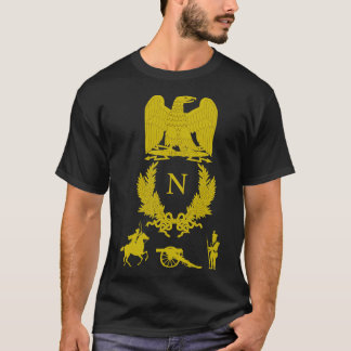 Emblem of Napoleon Bonaparte - Military History De T-Shirt
