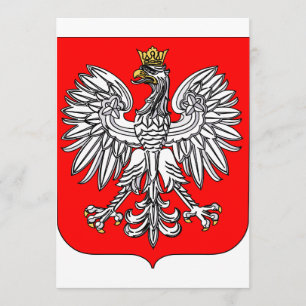 Emblem of Poland Invitations