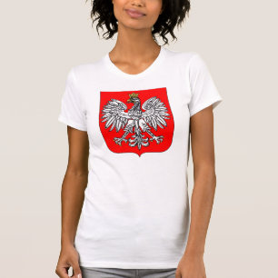 Emblem Of Poland Womens T-Shirt