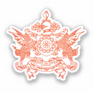Emblem of Sikkim state - INDIA