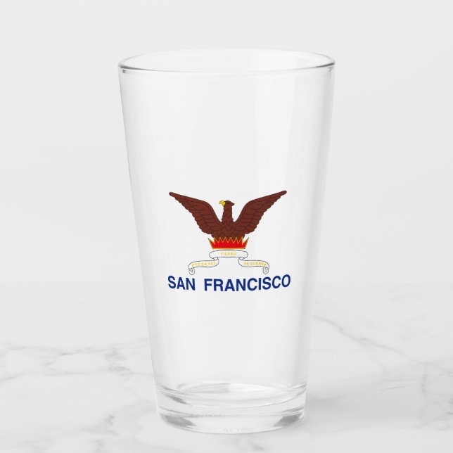 Emblem of St Paul,Mnesota Glass (Front)