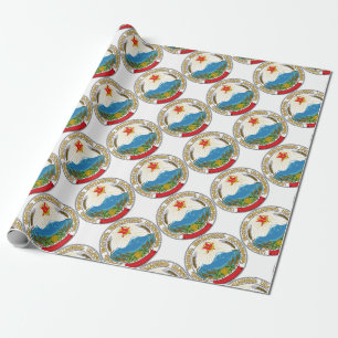 Emblem of the Armenian Soviet Socialist Republic Wrapping Paper