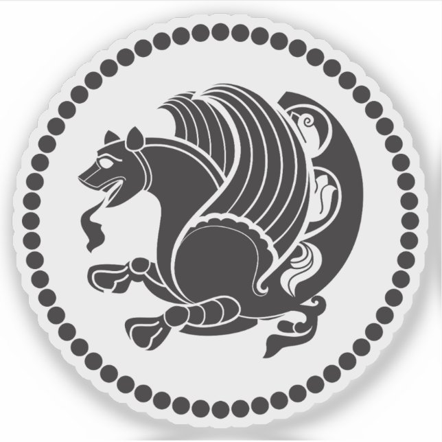 Emblem of the Sasanian Empire (Simurgh), Iran (Front)