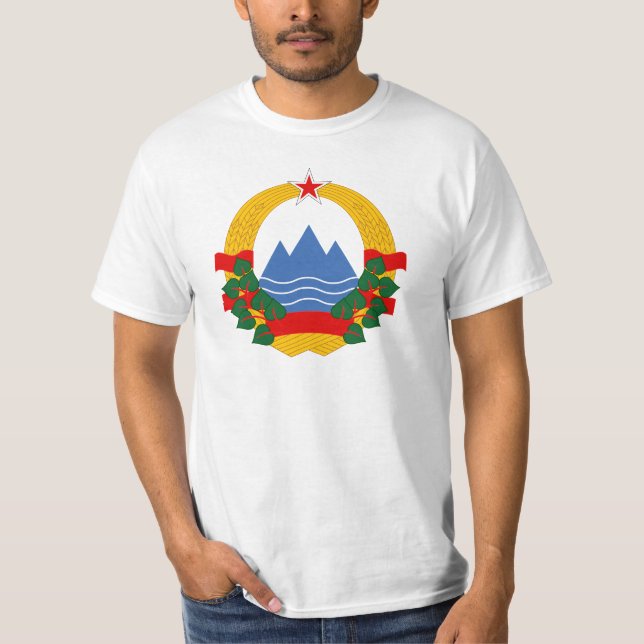 Emblem of the Socialist Republic of Slovenia T-Shirt (Front)