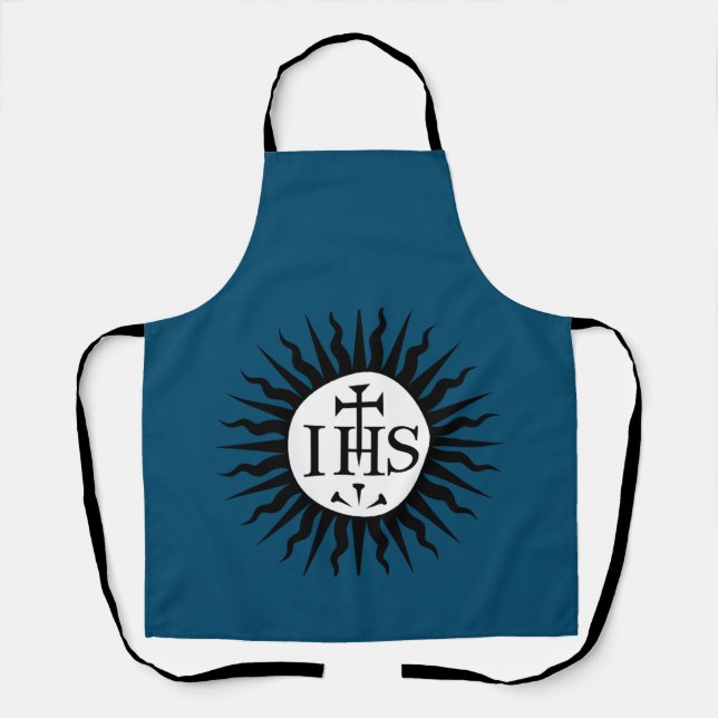 Emblem of the Society of Jesus  Apron (Front)