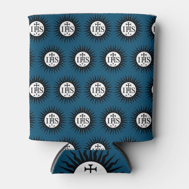 Emblem of the Society of Jesus  Can Cooler (Front)