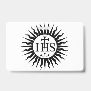 Emblem of the Society of Jesus ID Badge