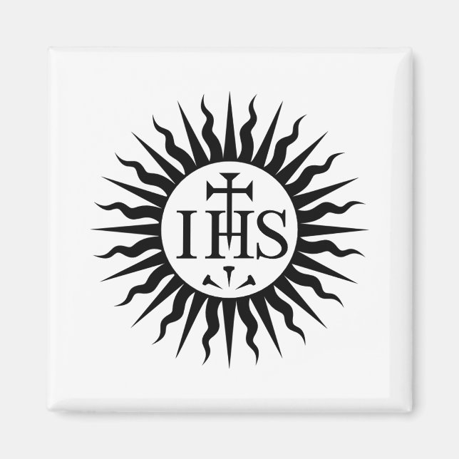 Emblem of the Society of Jesus  Magnet (Front)