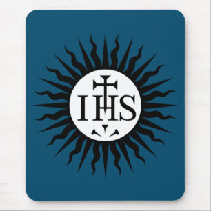 Emblem of the Society of Jesus  Mouse Pad