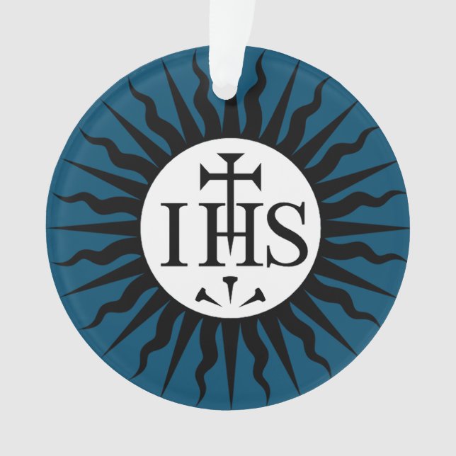 Emblem of the Society of Jesus  Ornament (Front)