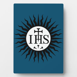 Emblem of the Society of Jesus  Plaque