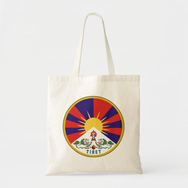 Emblem of Tibet Tote Bag (Front)