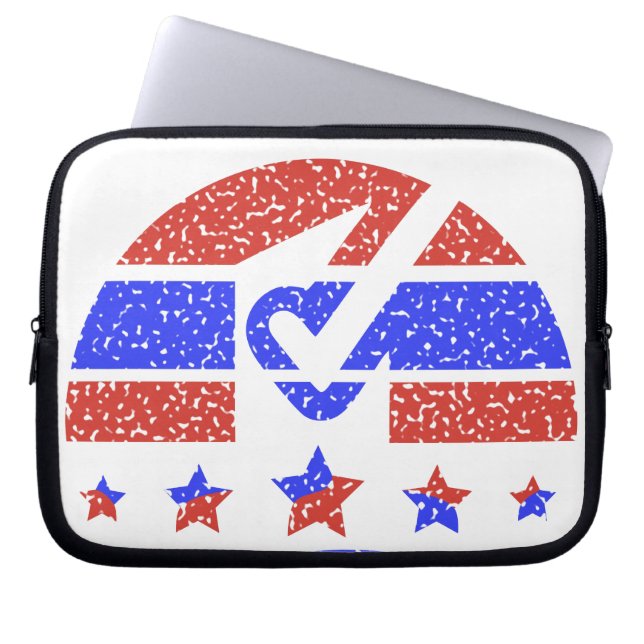 Emblem of Unity - Celebrating Collaborative Trust Laptop Sleeve (Front)