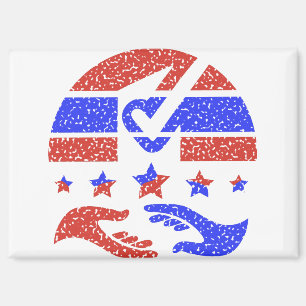 Emblem of Unity - Celebrating Collaborative Trust Magnet