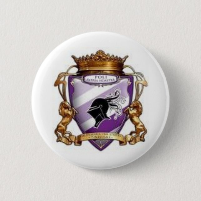 emblema poli timisoara 6 cm round badge (Front)