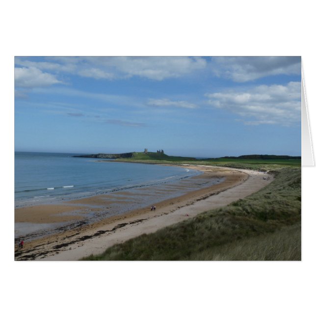 "Embleton Beach view of Bamburgh Castle" (1) (Front Horizontal)