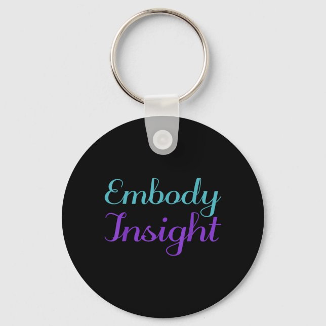 Embody Insight Prevention Artwork Key Ring (Front)