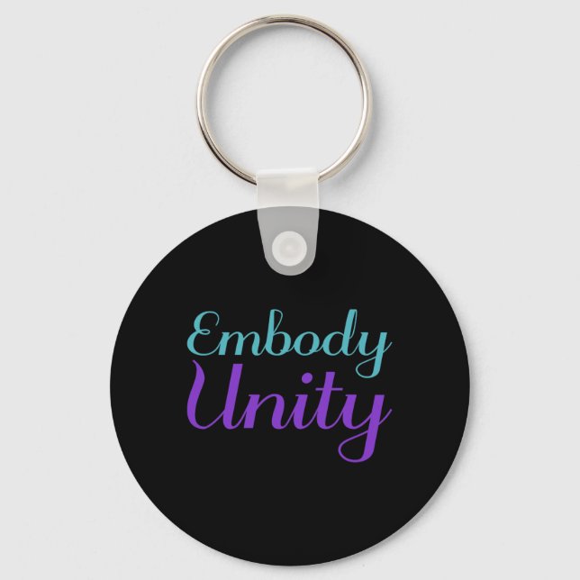 Embody Unity Prevention Artwork Key Ring (Front)