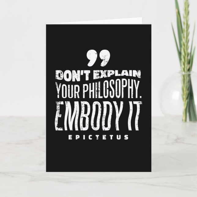 EMBODY YOUR PHILOSOPHY CARD (Front)