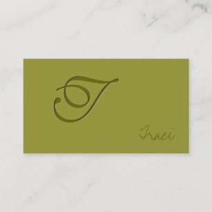 Emboss ii business card