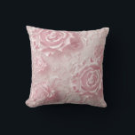 Embossed 3D Rose Floral  Cushion<br><div class="desc">The intricate details and embossed texture make this pillow a standout piece for any room.</div>