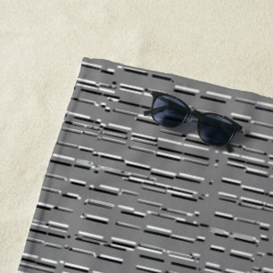 Embossed beach towel