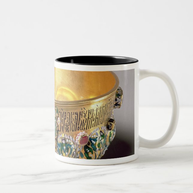 Embossed bowl set Two-Tone coffee mug (Right)