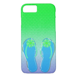 embossed dots with flip-flops iPhone 8/7 case