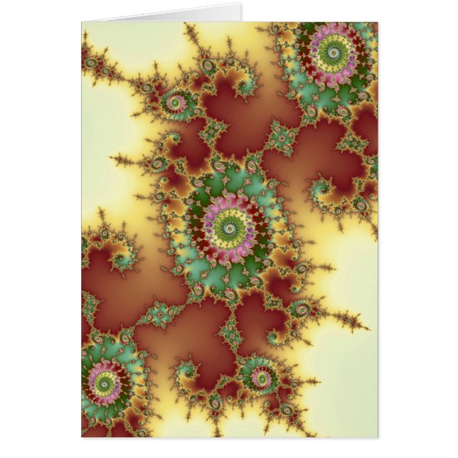 Embossed - Fractal Card (Front)