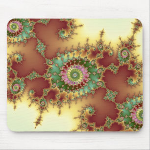 Embossed - Fractal Mousepad