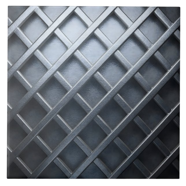 Embossed Metal Ceramic Tile (Front)