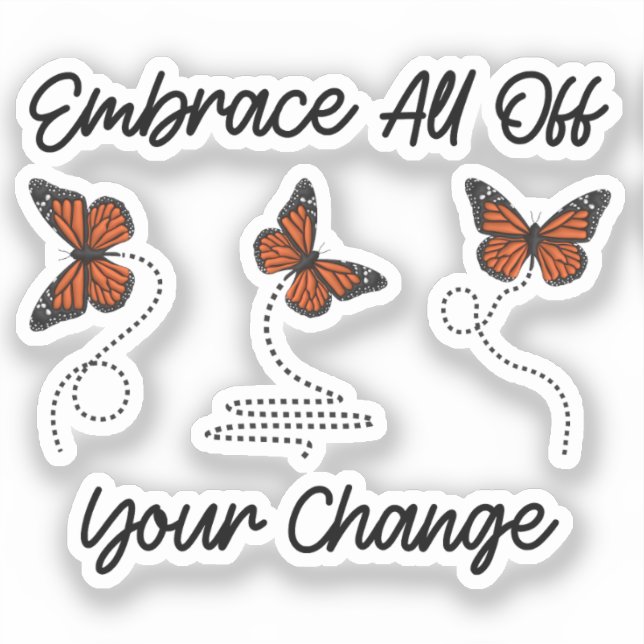 Embrace All Of Your Change, Cool Personal Growth  (Front)