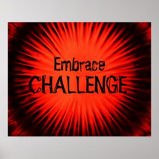 Embrace Challenge Poster (Front)