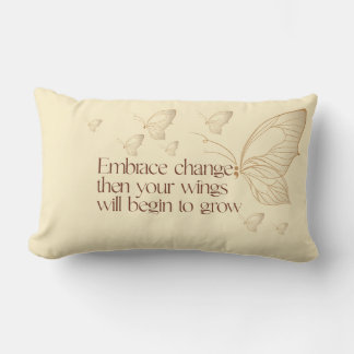 Embrace Change Lumbar Pillow