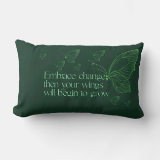 Embrace Change Lumbar Pillow