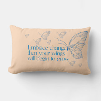 Embrace Change Lumbar Pillow